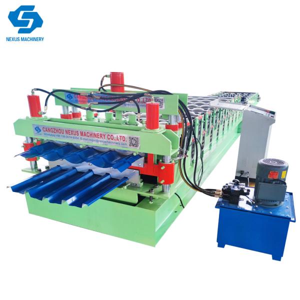 Quality Double Layer Roll Forming Machine IBR/Q-Tile Sheet in Africa Market for sale