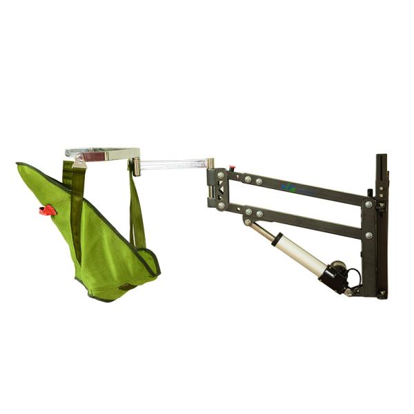 Aluminuim Wall Mounted Patient Lift , Stand Up Assist Lift Slow Speed High Strength