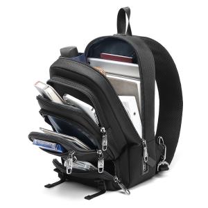 Travel One Shoulder Backpack Mens Sling Bag Preppy Style Dismountable