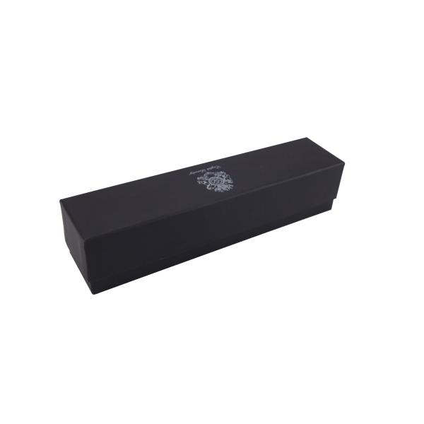 Lid And Base Gift Packaging Box Custom Logo Black Rigid Paper Cardboard Jewelry Packing Boxes