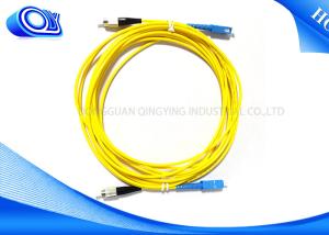 3 Meter FC / SC Single Mode Patch Cord , Simplex Fiber Optic Cable For LAN / WAN