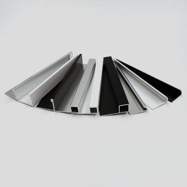 Quality 10mm Square Edge Metal Tile Trim Smooth Surface for sale