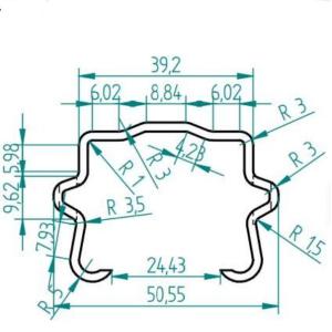 China PLC Controlled Steel Profile Rolling Forming Machine High Efficiency on sale