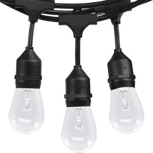 China 48ft Outdoor Shatterproof Commercial Grade LED String Lights wholesale