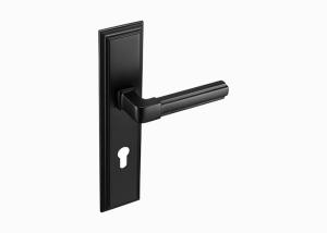 China Nordic Style Minimalist Interior Brass Bathroom Door Locks A003 138mm wholesale