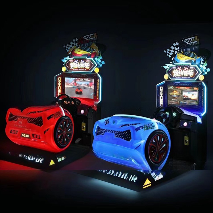 China Crazy Dynamic Super Car Racing Game Machine Parent Child Interactive Games wholesale