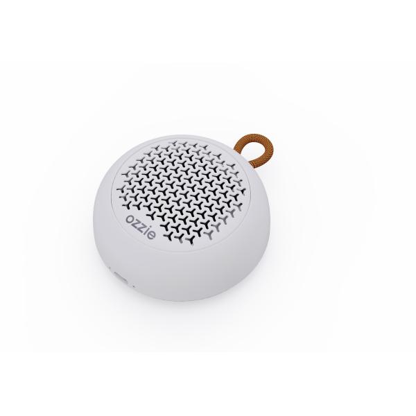 OZZIE Mini Outdoor Speaker , Round Bluetooth Speakers 5W For Hiking