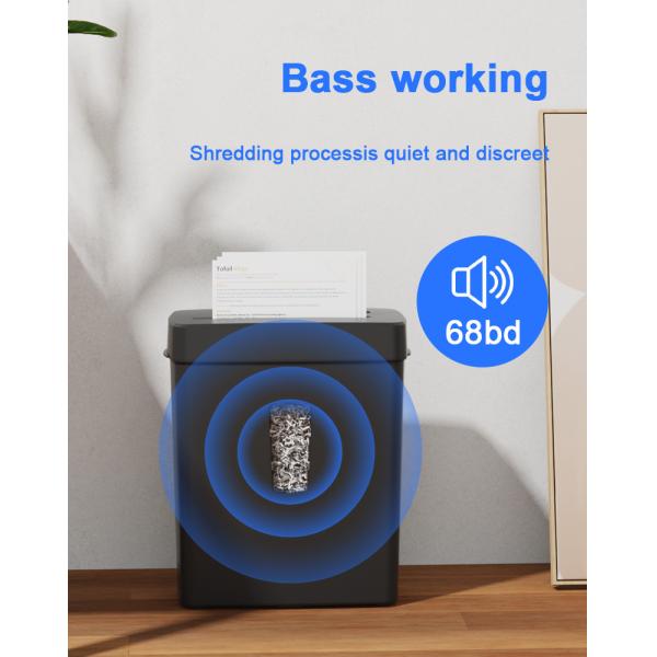 P-5 Paper Destroy Machine Home Office Use Mini Paper Shredder 5 Sheets A4 Micro Cut Shredding C222P-5 2*12mm