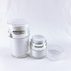 Refillable Airless Pump Bottles Travel Makeup Portable Refillable Cosmetic Cream Container