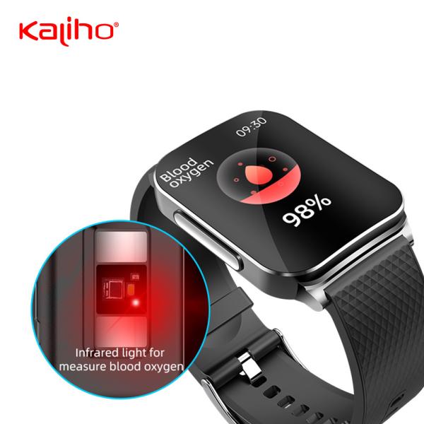 EP03 Blood Pressure ECG Smart Watch With Heart Rate Monitoring And 240mAh Battery
