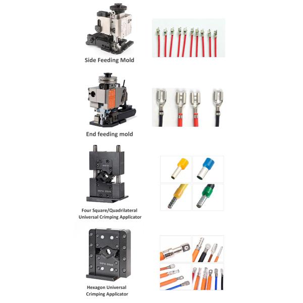 30mm Terminal Crimping Machine 0.55KW For Computer Dc Terminal