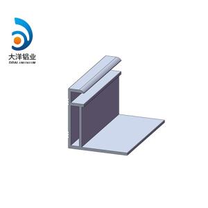China 30 Series Aluminium Solar Mounting Structure Anodic Oxidation Spray wholesale