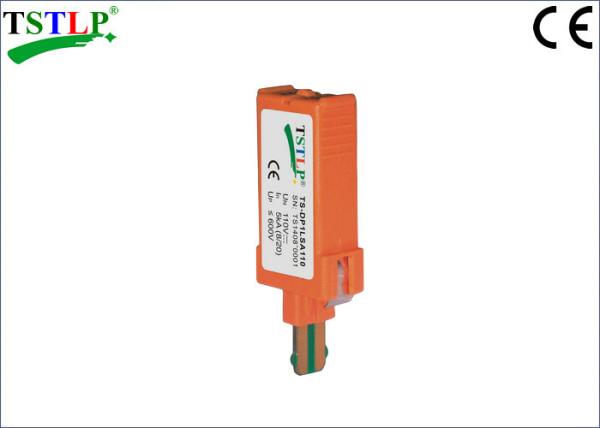 Quality Module - Plug In Telephone Line Surge Protector Single Pair 10MHz Bandwidth for sale