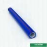 Blue Color Welding Plastic PPR Pipe Non - Toxic For Hot Water Supply Din 8078 Standard for sale