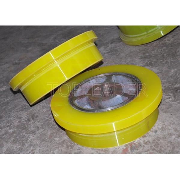 Dia 250-600mm Polyurethane Wheel Rubber Wheels for Trackless Steerable Transfer Carts
