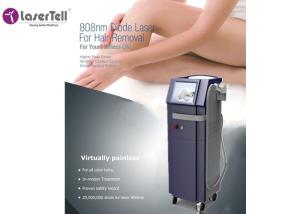 China Vertical Medical Grade 808nm Diode Laser Hair Removal Machine Permanent Painless wholesale