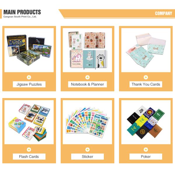 Custom Logo Book Printing Service Thank You Cards Perfect for Weddings and Birthdays