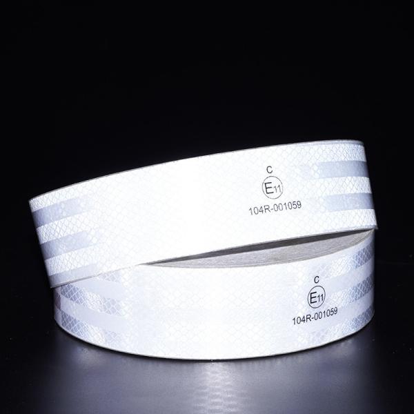 PET Custom Adhesive Sticker Vinyl Roll Safety Retro Trunk ECE 104r Reflective Tape