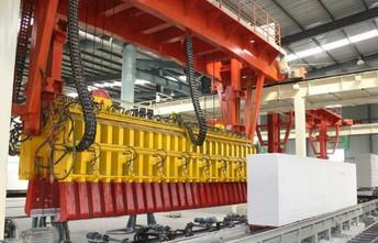 Quality Industrial AAC Block Machine , AAC Block Manufacturing Unit 12 Person Labor Required for sale