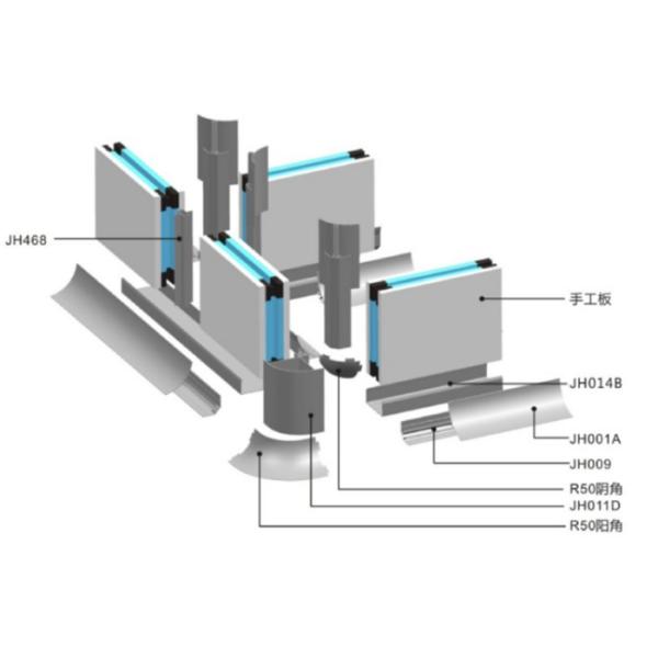 Hospital Prefabricated Modular Clean Room Industrial SUS304 Engineering