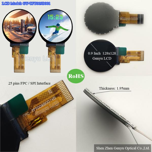 2.4 inch Full Color TFT LCD Screen Display 240x320 dots 24pin FPC with 16-bit parallel interface 0