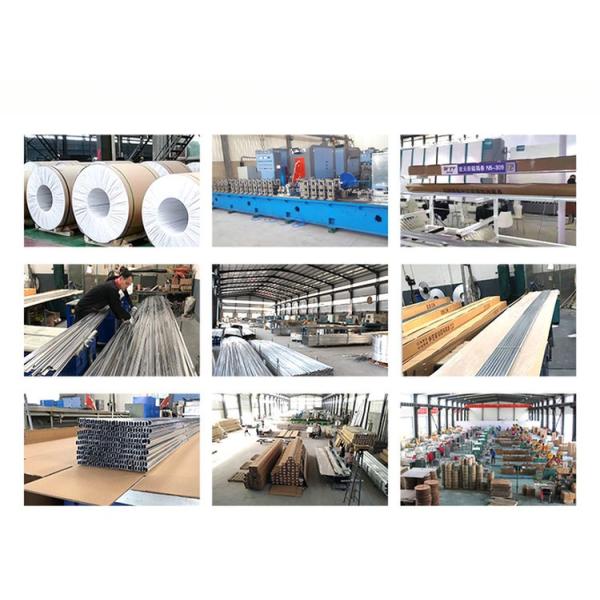 2024 Aluminum Spacer Georgian Bar Uv Shine Gold Flower Cross Connector for Easy Installation