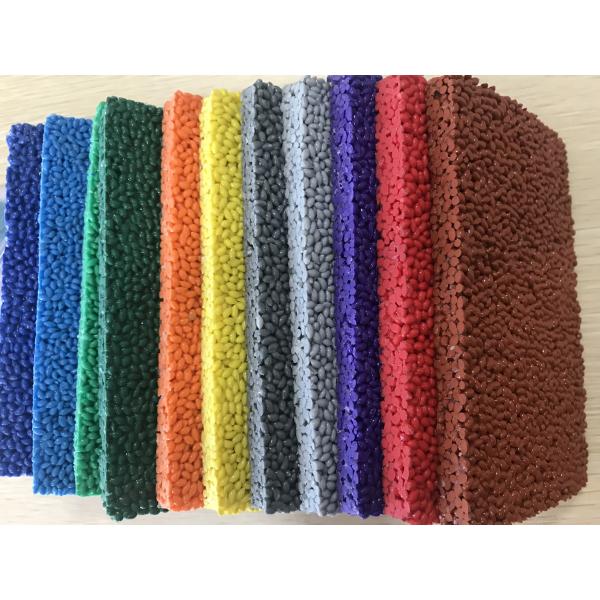 China Permeable High Elasticity Non Toxic PGE Flooring Granules wholesale