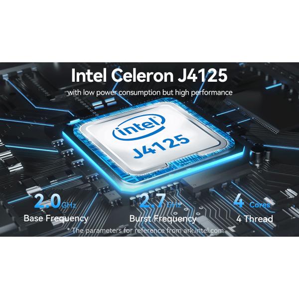 Intel Celeron J4125 Soft Router With DDR4 Up To 8G Four Gigabit Ethernet PFsense