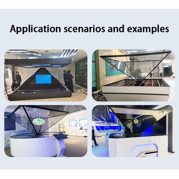 High Resolution 3D Holographic Display Showcase 3D HoloBox For Retail Promotions