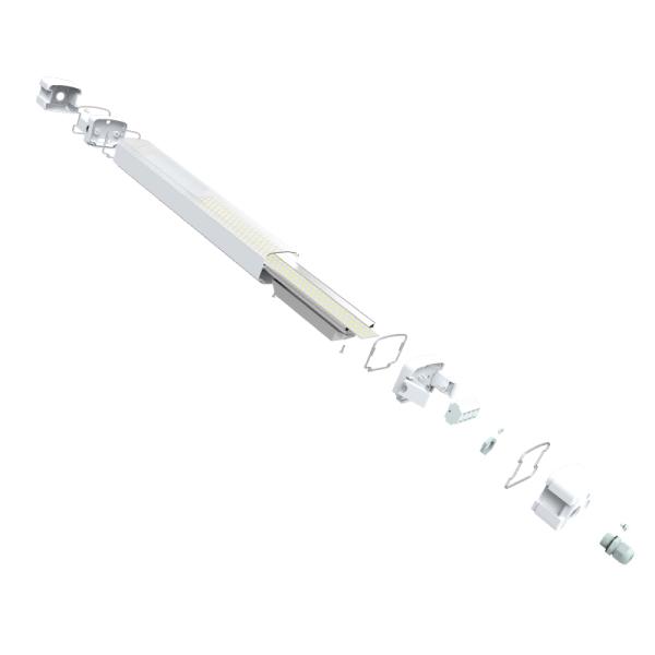 Easy Quick Installation 20W LED Tri-Proof Light With CE ROHS Certificate
