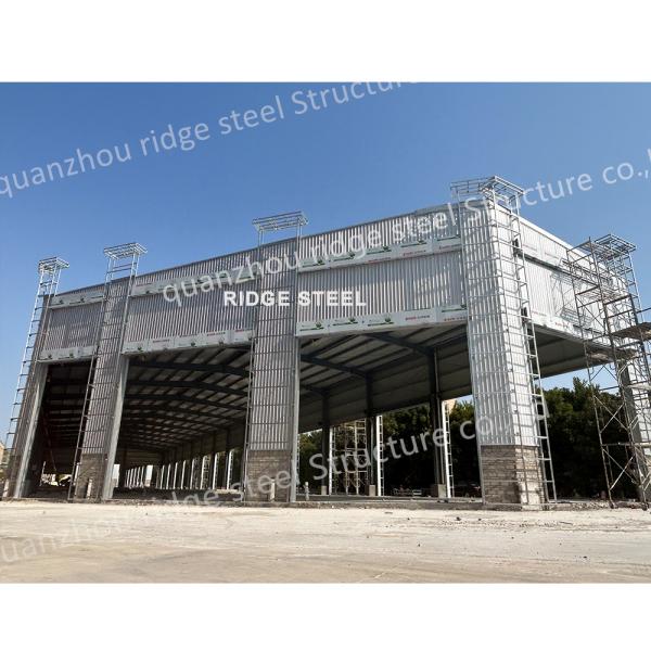 New Developed Prefabricated Structure Manufacturers Commercial Steel Prefab Industrial Workshop Building Frame
