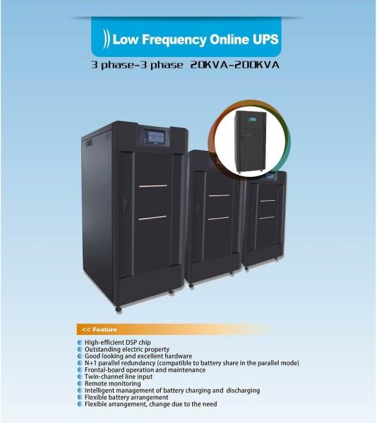Quality Low Frequency Online Uninterrupted Power Supply With RS232/USB/SNMP Interface for sale