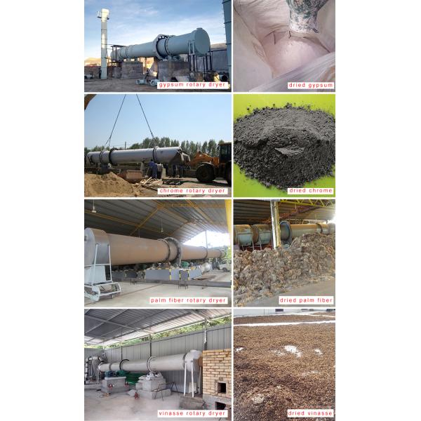 Gypsum Ore Concentrate Rotary Drum Dryer