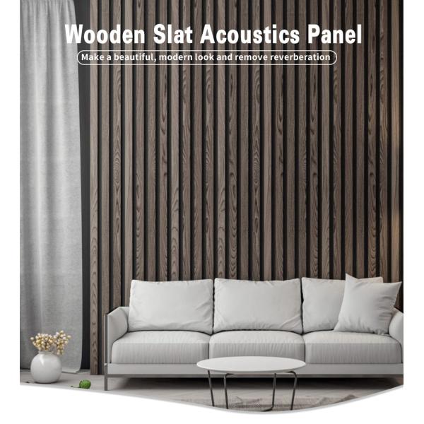 Auditorium Vertical Slatted Wall Panels Akupanel Hout Recycled Felt Wall Panels