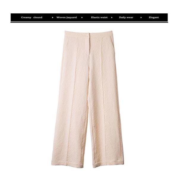 Solid Color 97 Polyester 3 Spandex Pants With Elastic