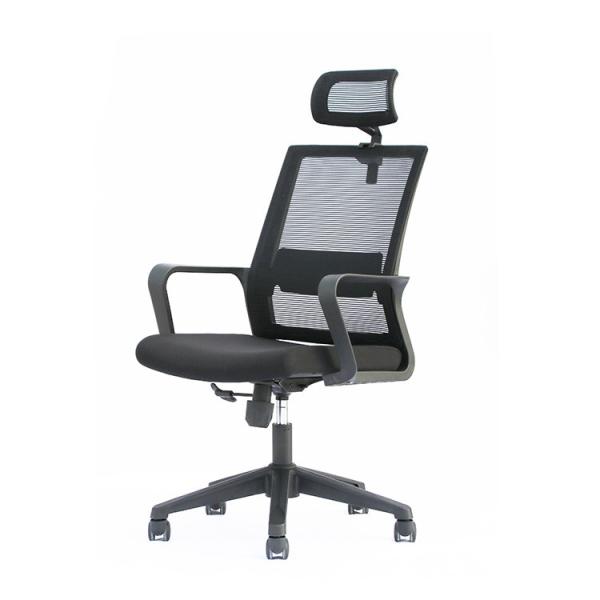 OEM black Task Mesh Chairs For Bad Back TUV Approved Class 3