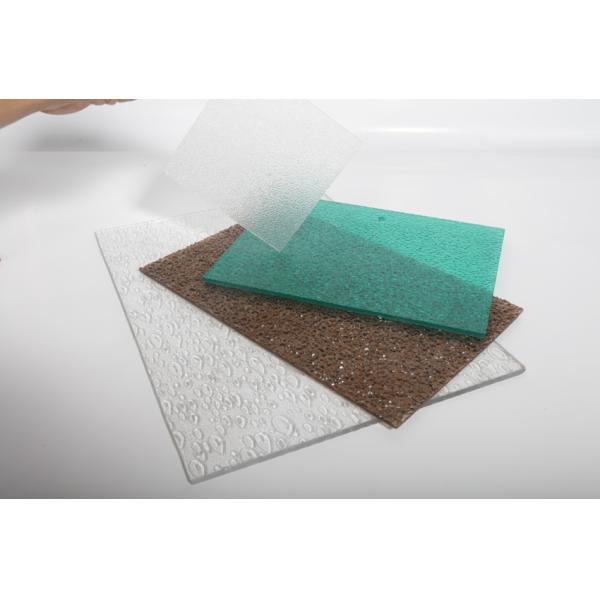 Grinding Polycarbonate Frosted Sheet Perfect For Bathroom Partition In Greenhouse Panels