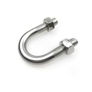 China A193 Grade B8C 347 Stainless Steel U Bolts With Two Hex Nut M10 wholesale