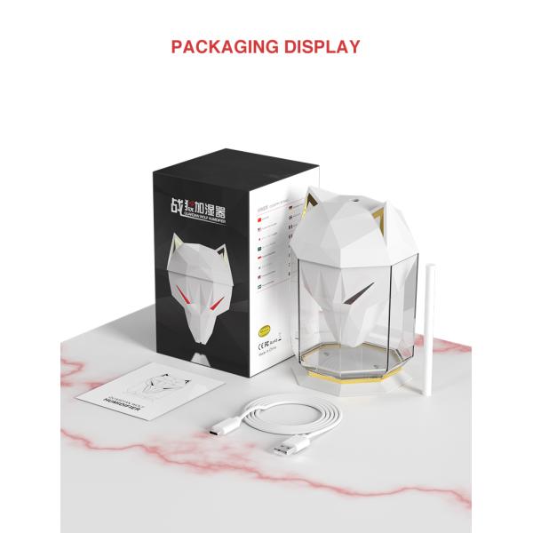 HOMEFISH 600ML Warwolf Big Capacity Air Aroma Diffuser Continuous Mist