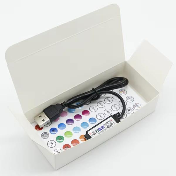 Smart LED 5V 44ekys RGB LED Strip controller wifi tuya APP USB Bluetooth dimmer luce striscia Controller for LED Strip