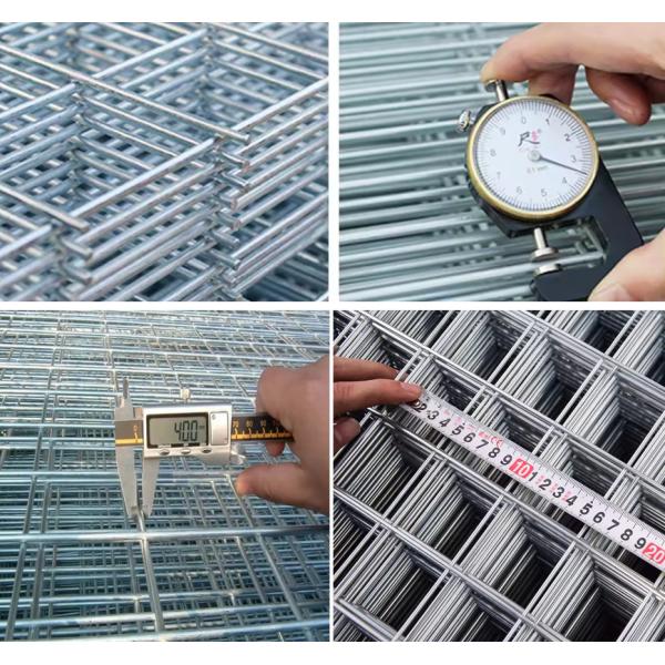 Multi Color Zinc Coated Welded Wire Mesh Panel Robust Protection With 5-10 Years Service Life