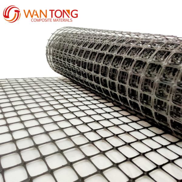 Chinese Design Style 50-50kn/M PP Biaxial Plastic Geogrid for Railways and
