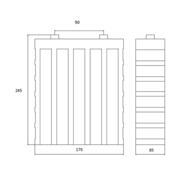 Marine Lithium Prismatic Cells