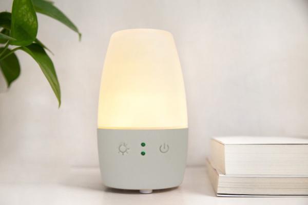 Glass Essential Oil Diffuser Ultrasonic Aroma Diffuser Humidifier With Bamboo