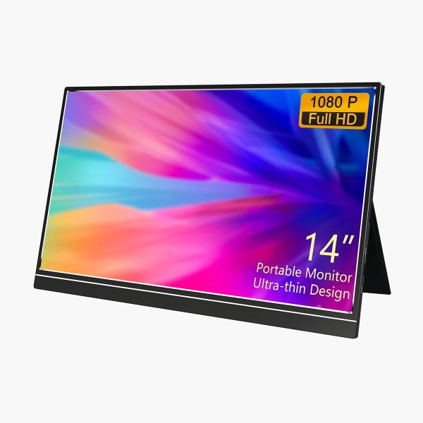 Quality Game Console 72% Color Gamut 800:1 14 Inch HDR Portable Display for sale