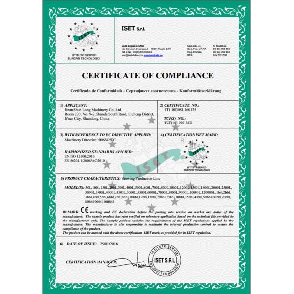 Conical Beer Fermenter Stainless Steel Food Grade 10hl With Temperature Control