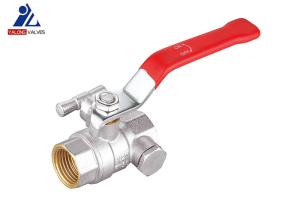 China CNC Machines Brass Ball Valve Drain Cock CW617 25 Bar wholesale
