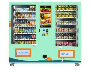 China Cashless Payment Self Service Vending Machine Customized Master Slave wholesale