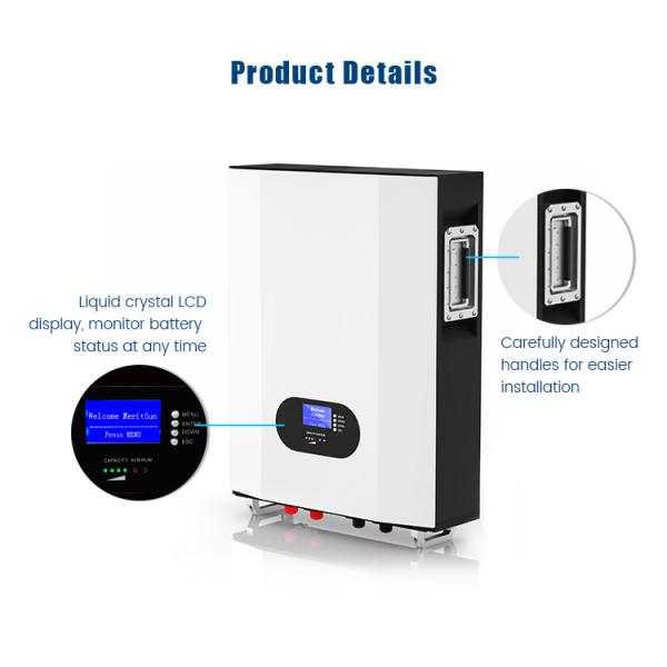 OEM ODM LiFePO4 lithium battery Wall Mounted Home Backup Battery Pack Rechargeable 5kwh 7kwh 10kwh lithium battery packs