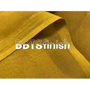 Golden selvedge spun polyster voile super twisted full voile BBTSfinish®